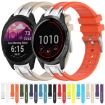 Garmin Forerunner 265 22mm Orange Silicone Watch Band - 7