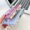 Samsung Galaxy A55 5G Purple Feathers Phone Case - 7