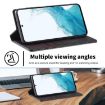 Samsung Galaxy S24 FE 5G LC.IMEEKE Carbon Fiber Leather Phone Case - 8