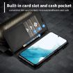 Samsung Galaxy S24 FE 5G LC.IMEEKE Carbon Fiber Leather Phone Case - 9