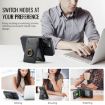 iPhone 14 DG.MING K1 MagSafe Detachable Wallet RFID Back Cover Phone Case - 8