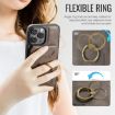 iPhone 12 Pro Max DG.MING K1 MagSafe Wallet Case (Coffee) - 5