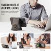 iPhone 12 Pro Max DG.MING K1 MagSafe Wallet Case (Coffee) - 8