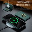 iPhone 14 DG.MING K1 MagSafe Detachable Wallet RFID Back Cover Case - 4