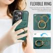 iPhone 13 DG.MING K1 MagSafe Detachable Wallet RFID Back Cover Phone Case - 5