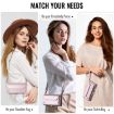 iPhone 16 Pro Max CaseMe C36 Pink Zipper Wallet RFID Leather Case - 7