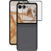 Imak 3D Curved Full Rear Screen Tempered Glass Film for Motorola Razr 50 - 1