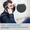 LC.IMEEKE iPhone 16 Plus Black Leather Phone Case - 7