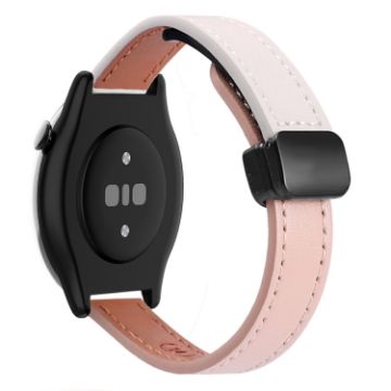 Amazfit GTR Mini 20mm Leather Watch Band - Pink+Apricot - 1