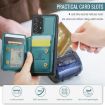 Samsung Galaxy A53 5G Leather Phone Case - Blue Green - 5