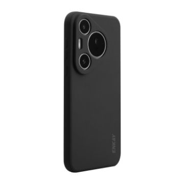 Huawei Pura 70 Pro/70 Pro+ Liquid Silicone Soft Case (Black) - 1
