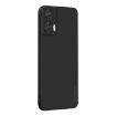 Motorola Moto G85 PINWUYO Sense Series Liquid Silicone TPU Phone Case - Black - 1