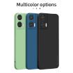 Motorola Moto G85 PINWUYO Sense Series Liquid Silicone TPU Phone Case - Black - 8