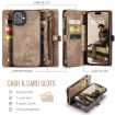 iPhone 16 Plus CaseMe 008 Brown Leather Phone Case - 2