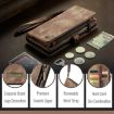 iPhone 16 Plus CaseMe 008 Brown Leather Phone Case - 4