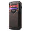 Denior D19 Skin Feel MagSafe Detachable Card Slot Phone Case - Brown - 5