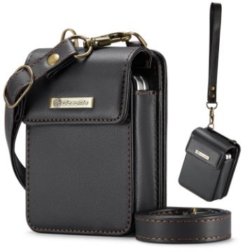 Motorola Razr Series CaseMe Me50 Mini Lanyard Universal Bag - Black - 1