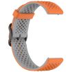 Xiaomi Watch S4 Sport Liquid Silicone Watch Band - Orange Gray - 4