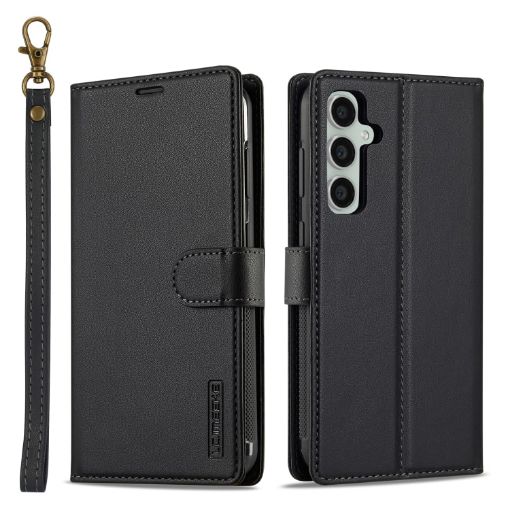 Samsung Galaxy A55 5G LC.IMEEKE L2 Series Detachable Magsafe PU Phone Case - 1