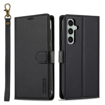 Samsung Galaxy A35 5G LC.IMEEKE L2 Series Phone Case (Black) - 1