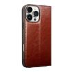 QIALINO Genuine Leather Phone Case for iPhone 16 Pro Max - Brown - 3