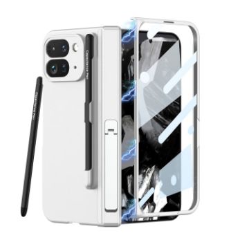 GKK Magnetic Full Coverage Flip Phone Case for Google Pixel 9 Pro Fold - 1
