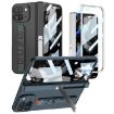 GKK Carbon Fiber Phone Case for Google Pixel 9 Pro Fold with Wrist Strap - 2