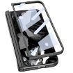 GKK Integrated Fold Hinge Leather Phone Case for Google Pixel 9 Pro Fold (White) - 5