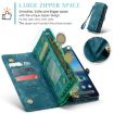 Blue Leather Phone Case for Google Pixel 9 Pro XL - Detachable & Multifunctional - 3