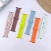 Apple Watch SE 44mm Silicone Watch Band - Light Blue - 5