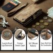 Google Pixel 9 Pro XL CaseMe C30 Wallet Leather Phone Case - 4