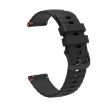 Garmin Venu SQ 20mm Silicone Watch Band - Black - 3