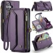 iPhone 16 Plus CaseMe C36 Wallet RFID Leather Phone Case - 1