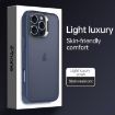 SULADA Matte Shockproof Phone Case for iPhone 16 Pro Max - Gold - 2