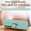 Samsung Galaxy S24 FE 5G Mint Green Phone Case with Ring Holder - 4