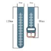 Garmin Descent Mk3 43mm White Silicone Watch Band - 5