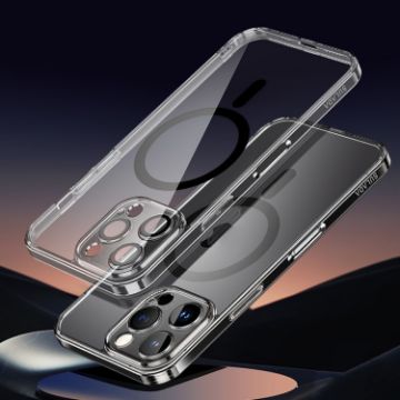 SULADA Jingpin Series MagSafe iPhone 16 Pro Max Case - Transparent Black - 1