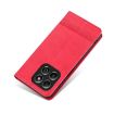 For Honor X6b AZNS Magnetic Calf Texture Flip Leather Phone Case - Red - 6