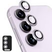 Samsung Galaxy A16 5G Rear Camera Lens Tempered Glass Film (Light Purple) - 1
