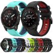 Garmin Fenix 8 MIP 51mm Sports Silicone Watch Band - Army Green+Black - 3