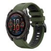 Garmin Fenix 8 AMOLED 51mm Sports Watch Band Army Green+Black - 1