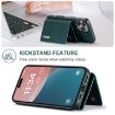 iPhone 16 Pro Max DG.MING M1 Series 3-Fold Multi Card Wallet Leather Case - 4