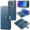 iPhone 16 Pro Max DG.MING Crazy Horse Texture Magnetic Leather Case - 1