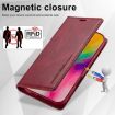 LC.IMEEKE RFID Anti-theft Leather Phone Case for iPhone 16 - Red - 6