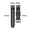 Garmin Epix Pro 42mm Silicone Watch Band - Sky Blue - 6