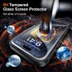 iPhone 16 Pro RedPepper Tempered Glass MagSafe Case - Dark Blue - 6