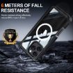 iPhone 16 Pro RedPepper Tempered Glass MagSafe Phone Case - Black Grey - 3