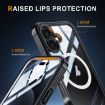 RedPepper Tempered Glass MagSafe Phone Case for iPhone 16 Plus - Sky Blue - 4