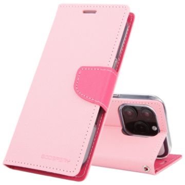 GOOSPERY FANCY DIARY Leather Phone Case - Pink - 1