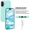 iPhone 16 GOOSPERY Soft Feeling Mint Green Phone Case - 5